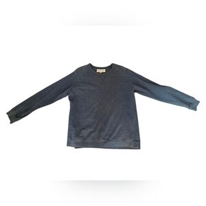 Mollusk California Hunter Green With White Flecks Crewneck Sweatshirt Size L